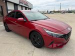 2023 Hyundai Elantra SEL — Scarlet Red exterior view 3, for sale at Velocity Auto Source in RICHMOND, KY