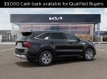 2026 Kia Sorento LX — Ebony Black exterior view 6, for sale at Lakeshore CDJR in Slidell, LA
