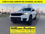 2024 Jeep Grand Cherokee L Altitude — Bright White Clearcoat primary exterior view, for sale at Williams Brothers Dodge Chrysler Jeep Ram of Dundee in Dundee, MI