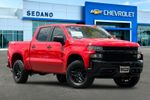 2021 Chevrolet Silverado 1500 Custom Trail Boss — Red exterior view 2, for sale at Sedano Chevrolet in Santee, CA