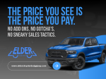 2026 Ram 3500 Tradesman — Blue Metallic exterior view 4, for sale at Elder CDJR in Athens, TX