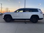 2024 Jeep Grand Cherokee L Altitude — Bright White Clearcoat exterior view 8, for sale at Williams Brothers Dodge Chrysler Jeep Ram of Dundee in Dundee, MI