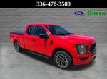 2023 Ford F-150 STX — Race Red exterior view 8, for sale at Green Ford in Greensboro, NC