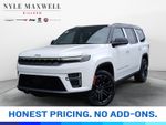 2026 Jeep Grand Wagoneer Summit Obsidian - Bright White Clearcoat exterior view 1
