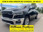 2025 Ram 1500 Big Horn/Lone Star — Diamond Black primary exterior view, for sale at Williams Brothers Dodge Chrysler Jeep Ram of Dundee in Dundee, MI