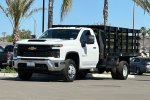 2026 Chevrolet Silverado 3500HD Work Truck — Summit White exterior view 8, for sale at Sedano Chevrolet in Santee, CA