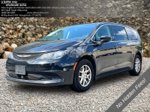 2022 Chrysler Voyager LX — Brilliant Black Crystal Pearlcoat primary exterior view, for sale at A Better Way Wholesale Autos in Naugatuck, CT