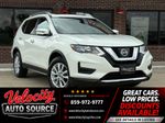 2017 Nissan Rogue SV — Glacier White primary exterior view, for sale at Velocity Auto Source in RICHMOND, KY