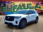 2025 Ford Explorer ST-Line — White Metallic exterior view 2, for sale at Sam Wampler's Freedom Ford Eufaula in Eufaula, OK