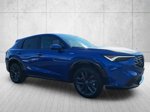 2025 Acura ADX A-Spec Package — Adriatic Blue Sea Metallic exterior view 3, for sale at WALKER ACURA | DrivewithRJ in Metairie, LA