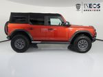 2022 Ford Bronco Wildtrak — Chili Pepper Red exterior view 5, for sale at RDS Ineos Grenadier in Devon, PA