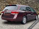 2015 Honda Odyssey EX — Dark Cherry Pearl exterior view 2, for sale at A Better Way Wholesale Autos in Naugatuck, CT