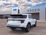 2026 Ford Explorer Platinum — White Metallic interior and detail view 9, for sale at Green Ford in Greensboro, NC