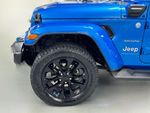 2023 Jeep Wrangler Sahara 4xe - Hydro Blue Pearl Coat exterior view 12