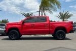 2021 Chevrolet Silverado 1500 Custom Trail Boss — Red exterior view 7, for sale at Sedano Chevrolet in Santee, CA