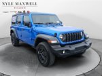 2026 Jeep Wrangler Sport — Blue Pearl exterior view 2, for sale at Nyle Maxwell CDJR Killeen in Killeen, TX