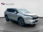 2023 Mitsubishi Outlander PHEV SE — Silver exterior view 7, for sale at Koppy motors in forest lake, MN