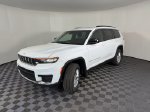 2026 Jeep Grand Cherokee L Laredo X — Bright White Clearcoat exterior view 2, for sale at Don Wood CDJR in Rockbridge, OH