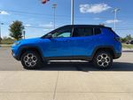 2022 Jeep Compass Trailhawk — Laser Blue exterior view 8, for sale at Williams Brothers Dodge Chrysler Jeep Ram of Dundee in Dundee, MI