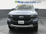 2024 Ford Ranger Lariat — Azure Gray Metallic exterior view 6, for sale at McGrath Ford in Hiawatha, IA
