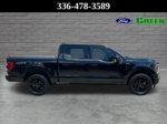 2023 Ford F-150 Lariat — Black Metallic exterior view 7, for sale at Green Ford in Greensboro, NC