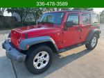 2018 Jeep Wrangler JK Unlimited Sport - Red Clearcoat exterior view 1