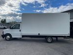 2019 GMC Savana 3500 Work Van — Summit White exterior view 4, for sale at Tecforce Automotive in Bridgeport, NY