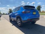 2022 Jeep Compass Trailhawk — Laser Blue exterior view 7, for sale at Williams Brothers Dodge Chrysler Jeep Ram of Dundee in Dundee, MI