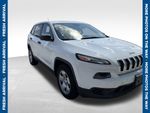 2016 Jeep Cherokee Sport — Bright White Clearcoat primary exterior view, for sale at McGrath Ford in Hiawatha, IA