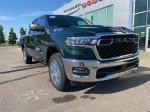 2026 Ram 1500 Big Horn/Lone Star — Green Metallic exterior view 3, for sale at Williams Brothers Dodge Chrysler Jeep Ram of Dundee in Dundee, MI
