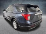 2024 Ford Explorer XLT — Blue Metallic exterior view 4, for sale at Lincoln of Bloomington in Bloomington, MN