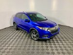 2021 Honda HR-V EX — Aegean Blue Metallic exterior view 4, for sale at Don Wood Ford Lincoln in Athens, OH