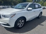 2020 Acura MDX 3.5L — Platinum White Pearl exterior view 3, for sale at Autosport Acura of Denville in Denville, NJ