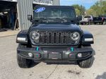 2024 Jeep Wrangler Sport S 4xe — Black Clearcoat exterior view 2, for sale at Tecforce Automotive in Bridgeport, NY