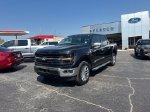 2024 Ford F-150 XLT — Black Metallic exterior view 3, for sale at Sam Wampler's Freedom Ford Eufaula in Eufaula, OK