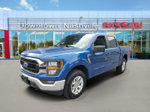 2023 Ford F-150 XLT — Blue Metallic exterior view 2, for sale at Downtown Nashville Nissan in Nashville, TN