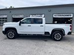2024 Chevrolet Silverado 2500HD Custom — Summit White exterior view 4, for sale at Tecforce Automotive in Bridgeport, NY