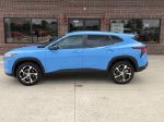 2024 Chevrolet Trax 1RS — Blue exterior view 8, for sale at Velocity Auto Source in RICHMOND, KY