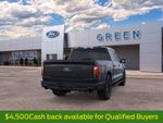 2026 Ford F-150 Lariat — Black Metallic exterior view 2, for sale at Green Ford in Greensboro, NC