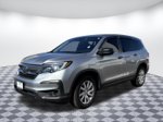 2021 Honda Pilot LX — Lunar Silver Metallic exterior view 3, for sale at Bellingham Nissan in Bellingham, WA