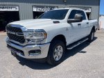 2024 Ram 2500 Big Horn — Bright White Clearcoat exterior view 3, for sale at Tecforce Automotive in Bridgeport, NY