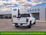 2026 Ford F-150 STX — Oxford White exterior view 2, for sale at Green Ford in Greensboro, NC