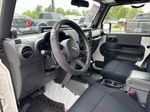 2008 JEEP WRANGLER Unlimited X - Stone White Clearcoat exterior view 12