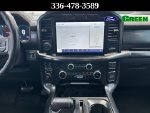 2023 Ford F-150 Lariat — Black Metallic interior and detail view 19, for sale at Green Ford in Greensboro, NC