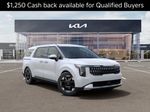 2026 Kia Carnival EX — Snow White Pearl exterior view 8, for sale at Lakeshore CDJR in Slidell, LA