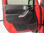 2015 Jeep Wrangler Unlimited Freedom Edition — Red interior and detail view 10, for sale at RDS Ineos Grenadier in Devon, PA