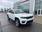 2023 Jeep Grand Cherokee Limited — Bright White Clearcoat exterior view 5, for sale at Williams Brothers Dodge Chrysler Jeep Ram of Dundee in Dundee, MI