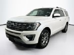 2018 Ford Expedition Max Limited — White Platinum Clearcoat Metallic primary exterior view, for sale at Gerald Jones Honda in Augusta, GA