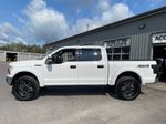 2018 Ford F-150 XLT — Oxford White exterior view 4, for sale at Tecforce Automotive in Bridgeport, NY