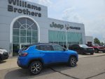 2026 Jeep Compass Limited — Blue Pearl interior and detail view 10, for sale at Williams Brothers Dodge Chrysler Jeep Ram of Dundee in Dundee, MI